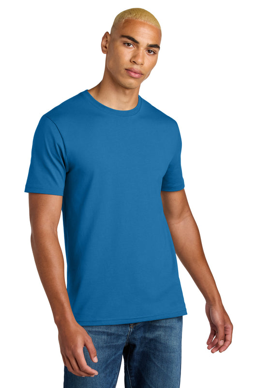 District Perfect Weight Icon Tee DT106 - Bright Blue