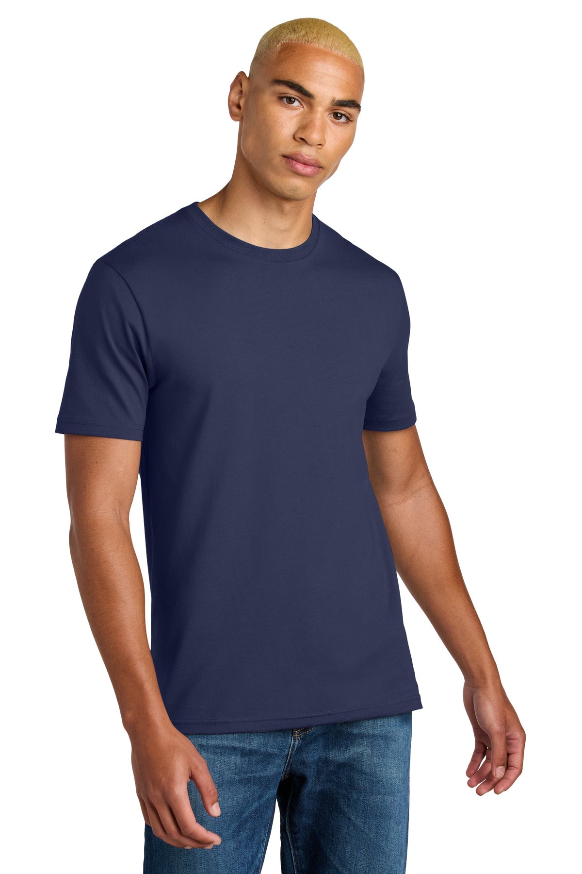 District Perfect Weight Icon Tee DT106 - Tanzanite
