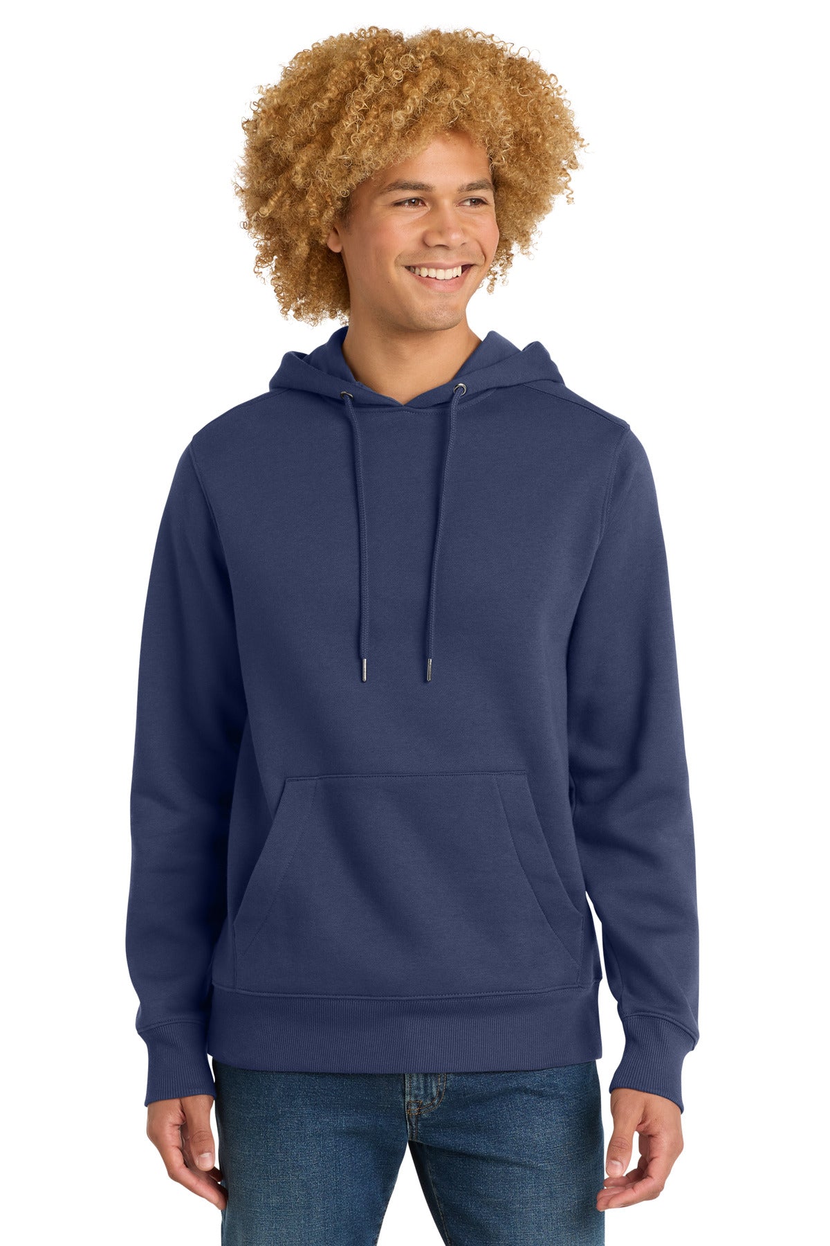 District  Perfect Weight  Fleece Hoodie DT1101 - Tanzanite