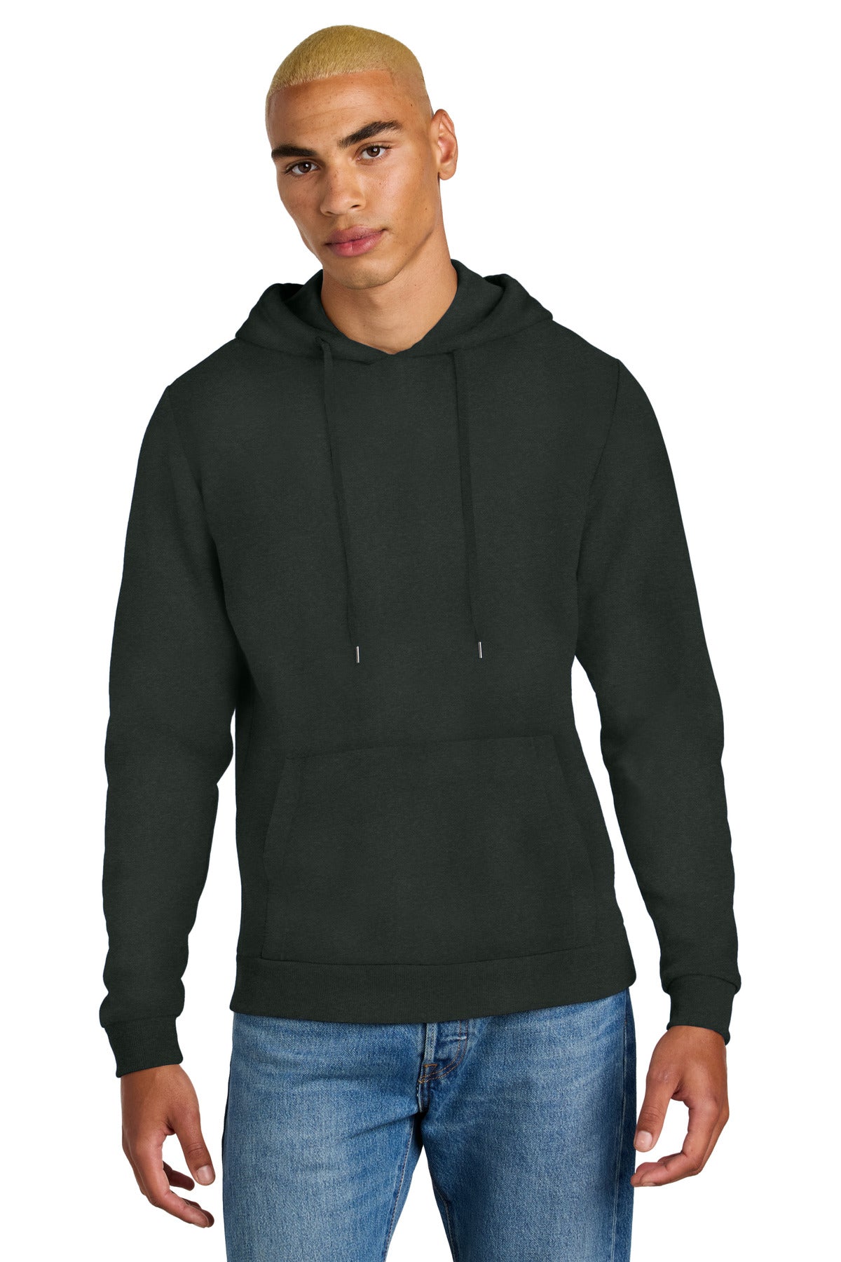 District Perfect Tri Fleece Pullover Hoodie DT1300 - Deepest Grey