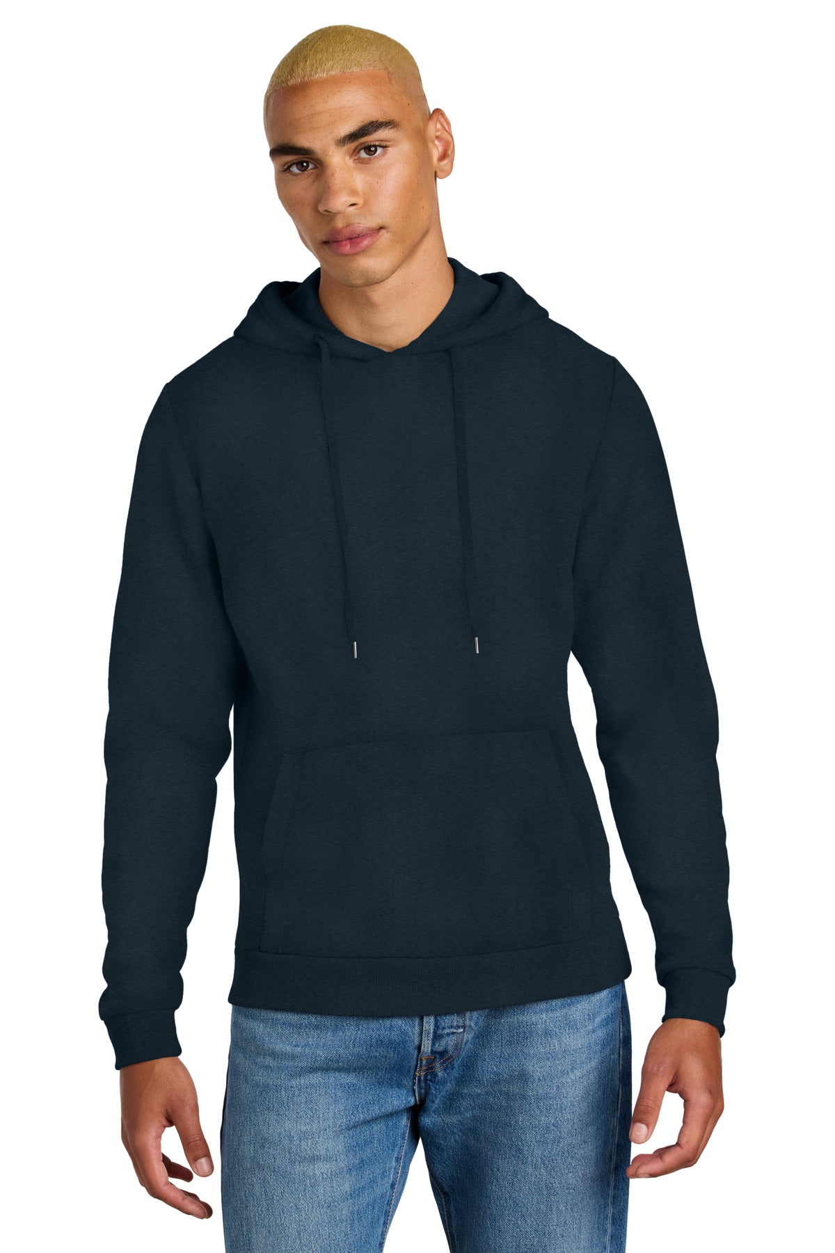 District Perfect Tri Fleece Pullover Hoodie DT1300 - New Navy