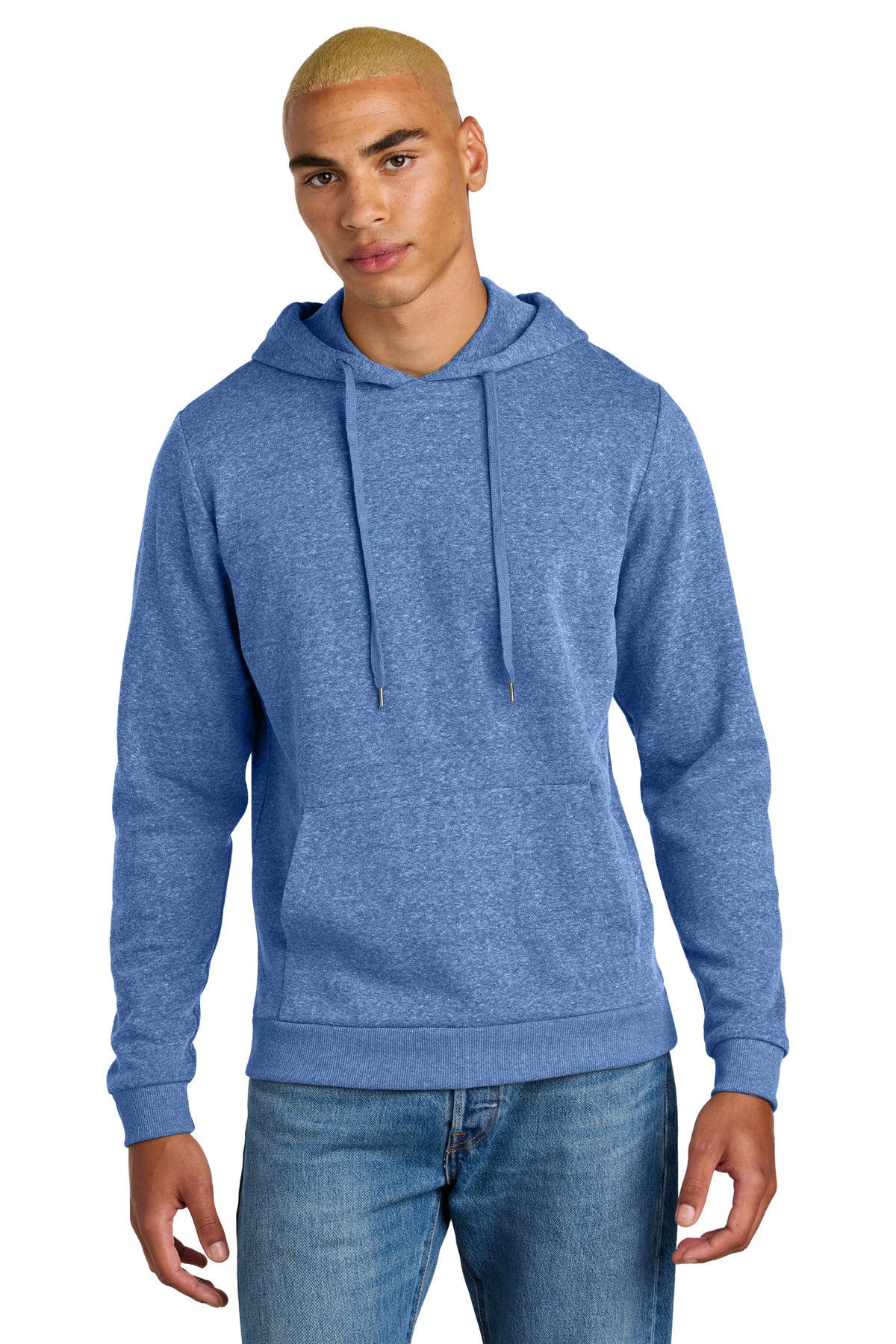 District Perfect Tri Fleece Pullover Hoodie DT1300 - Royal Frost