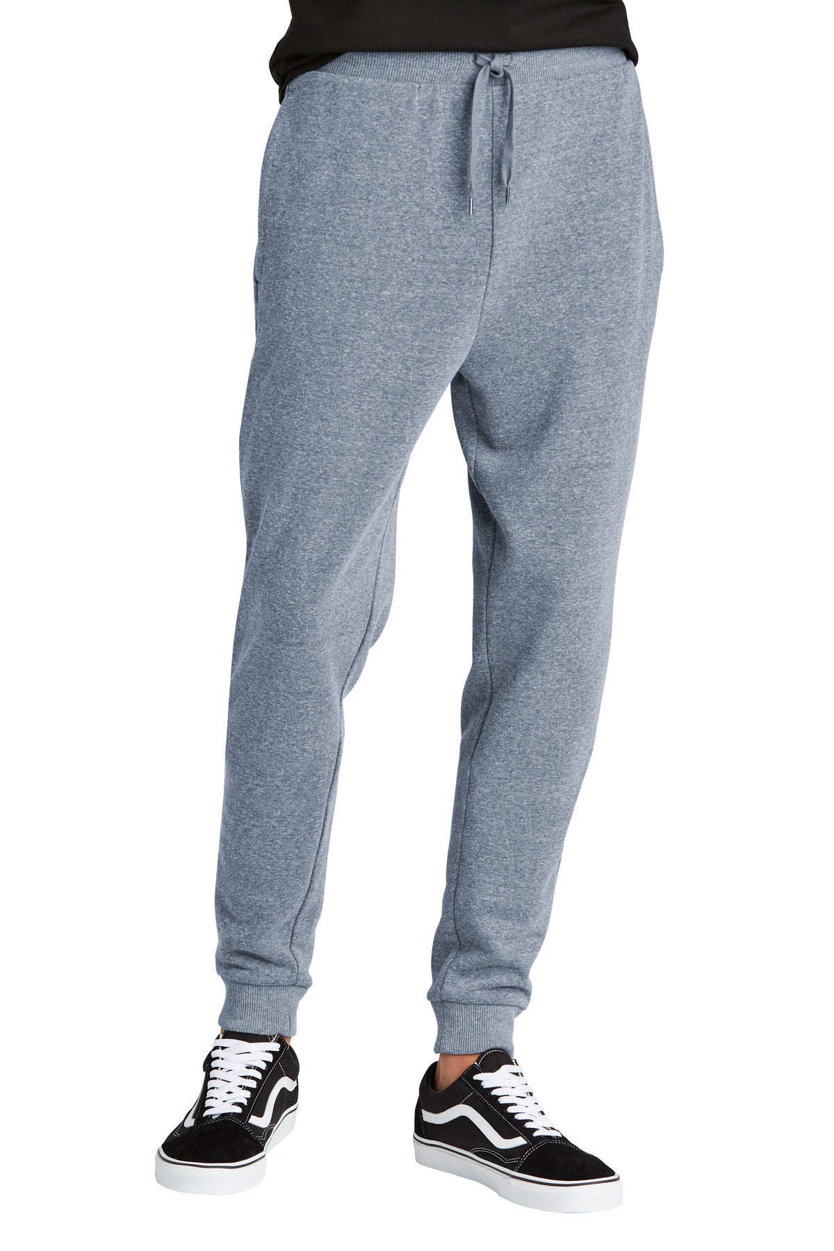 District Perfect Tri Fleece Jogger DT1307 - Navy Frost
