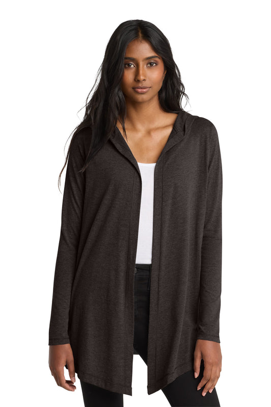 District  Women's Perfect Tri  Hooded Cardigan. DT156 - Black Frost
