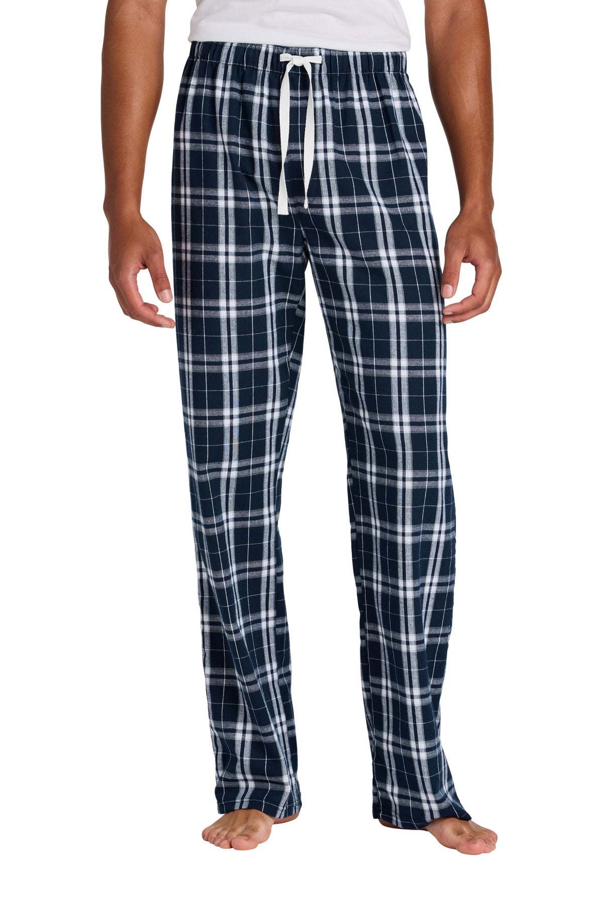 District Flannel Plaid Pant. DT1800 - True Navy