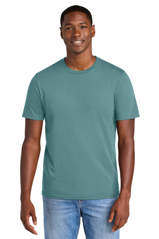 District Perfect Weight CVC Tee DT184 - Bluestone