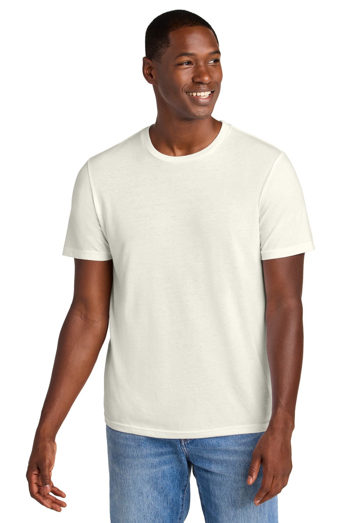 District Perfect Weight CVC Tee DT184 - White Onyx