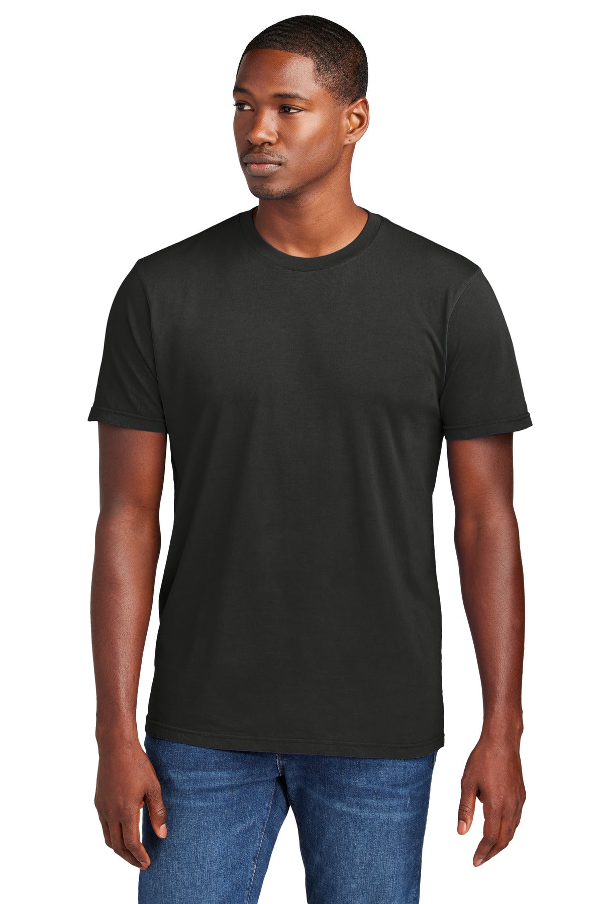 District Wash Tee DT2101 - Black