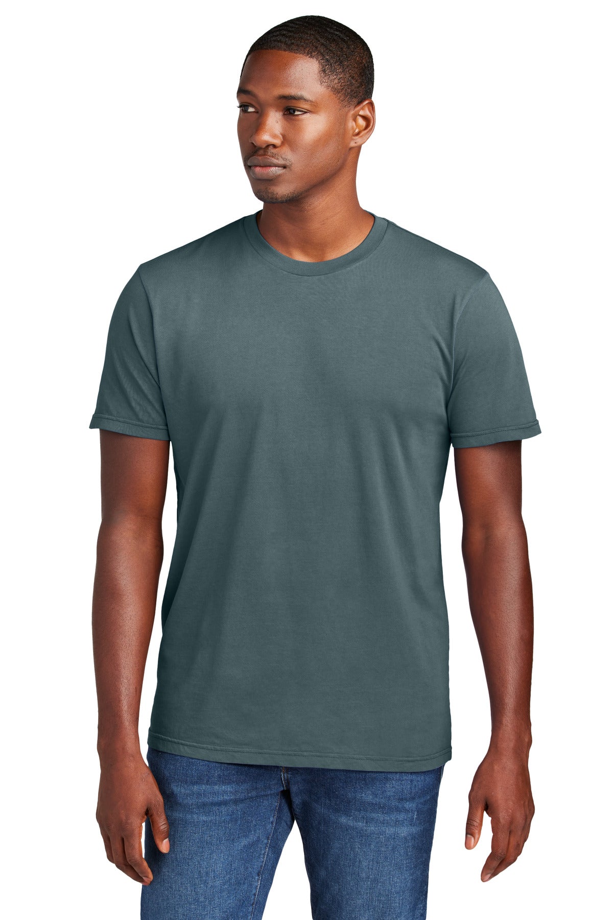 District Wash Tee DT2101 - Deep Steel Blue