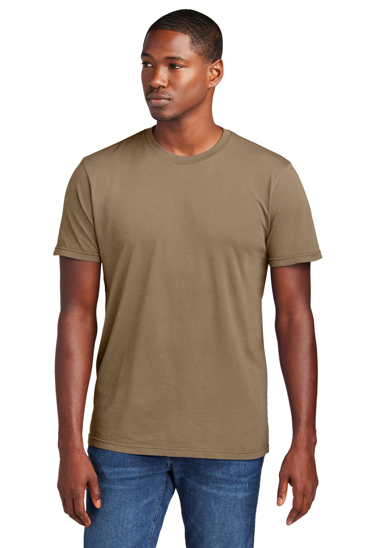 District Wash Tee DT2101 - Mushroom
