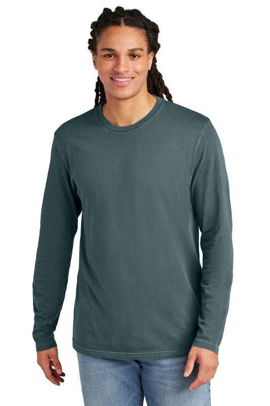 District Wash Long Sleeve Tee DT2103 - Deep Steel Blue