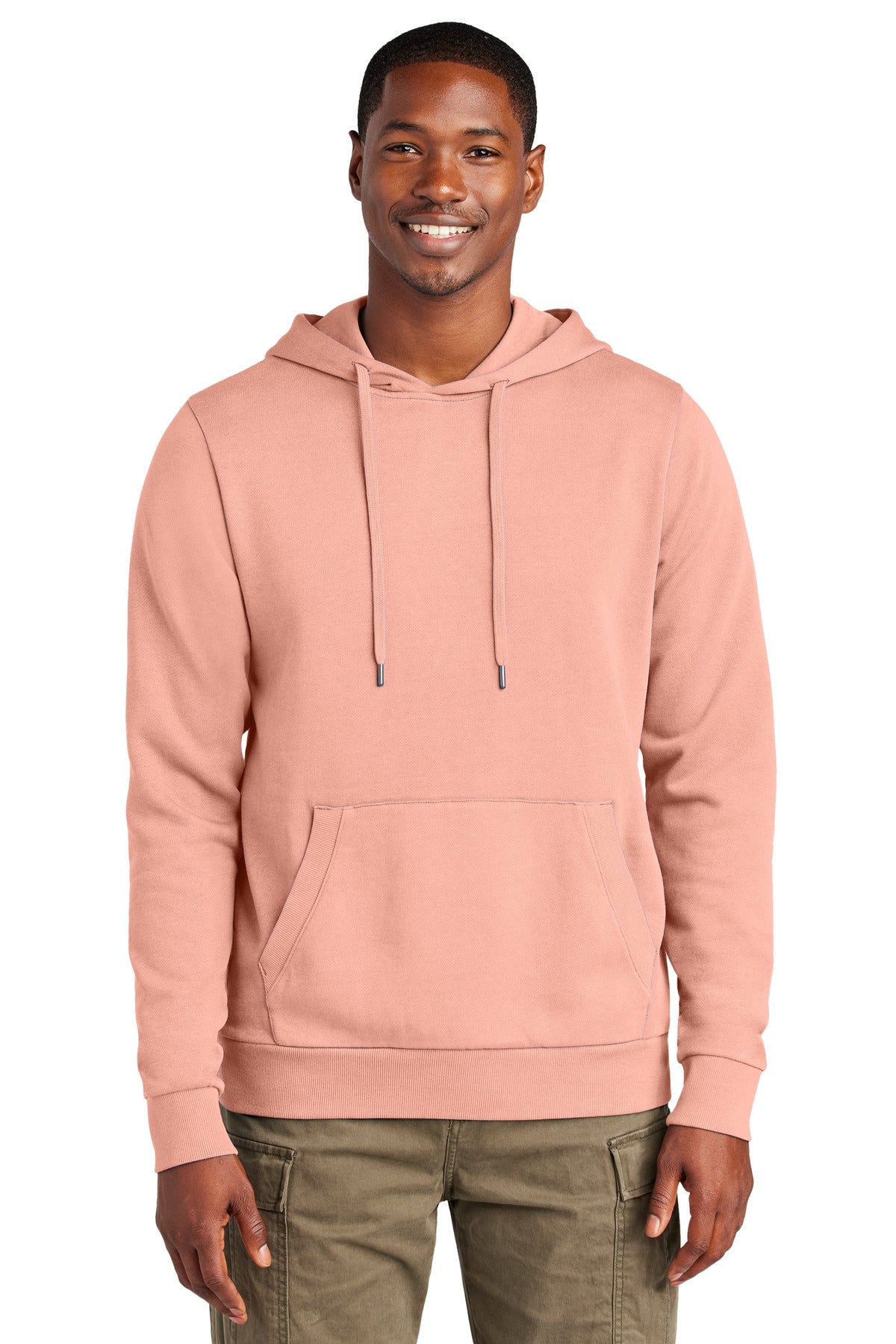 District Wash Fleece Hoodie DT2200 - Cactus Rose Pink