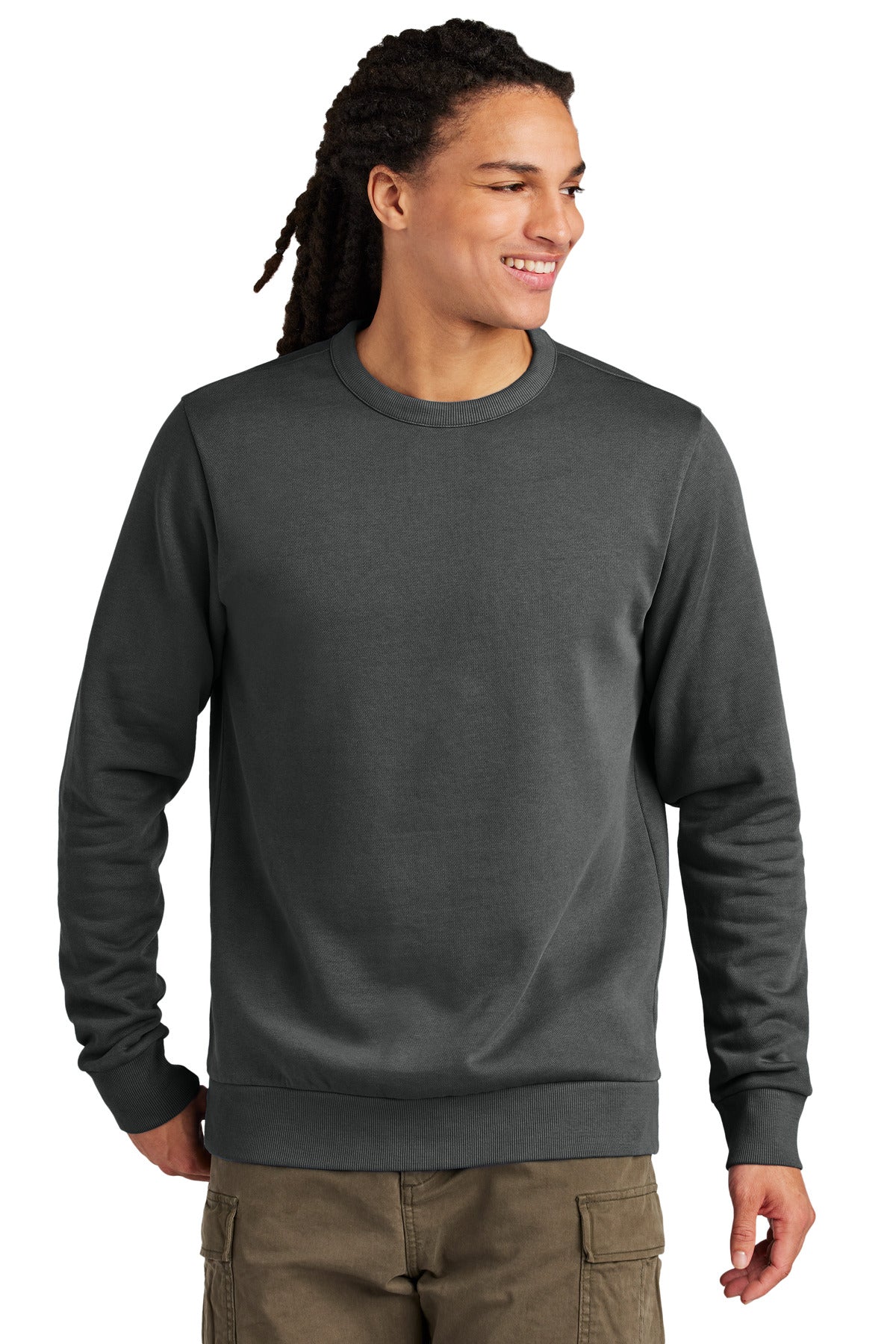 District Wash Fleece Crew DT2204 - Graphite