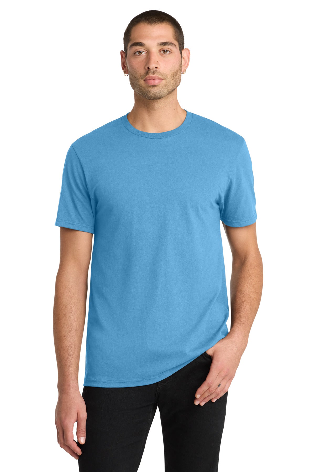 District The Concert Tee DT5000 - Aquatic Blue