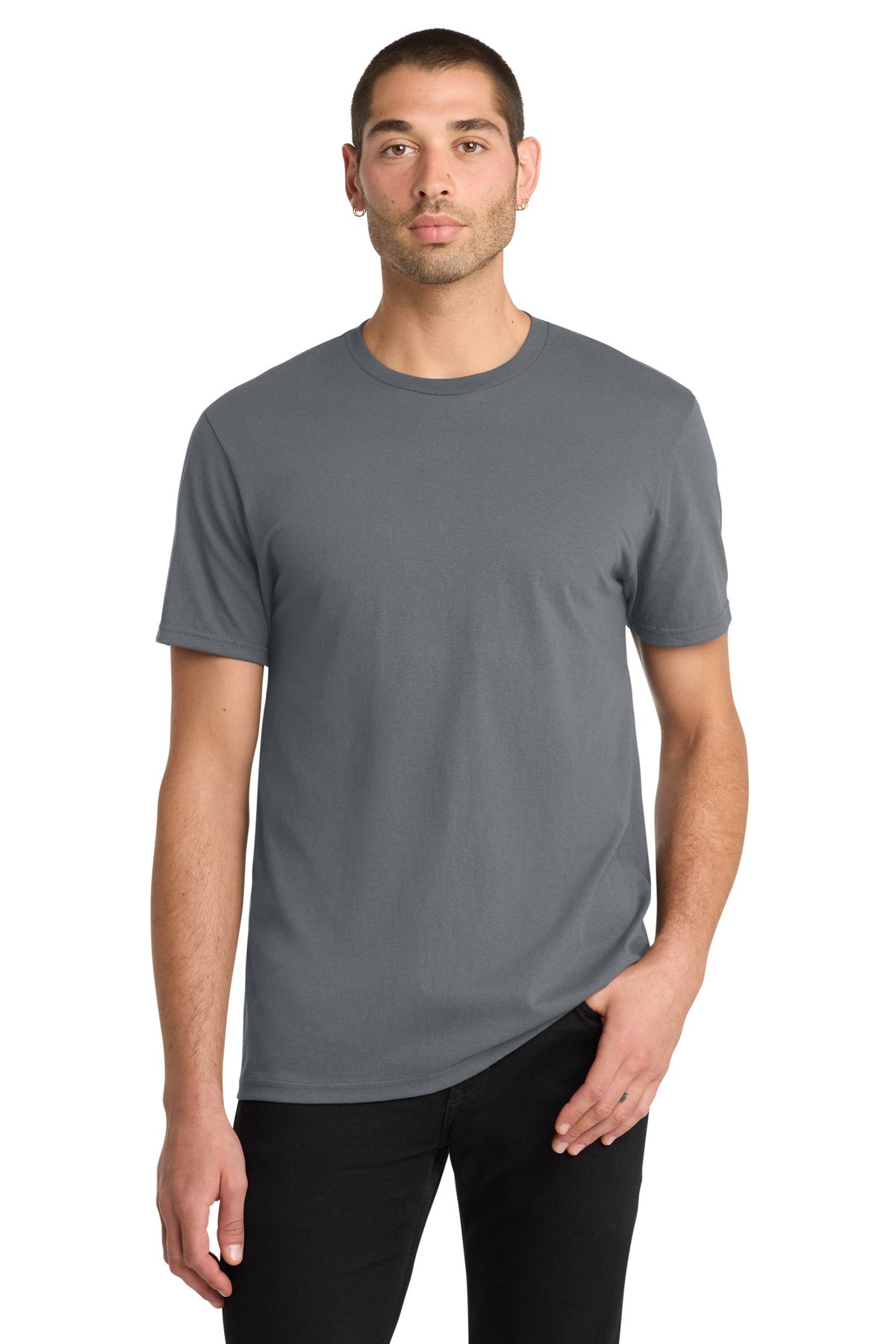 District The Concert Tee DT5000 - Charcoal