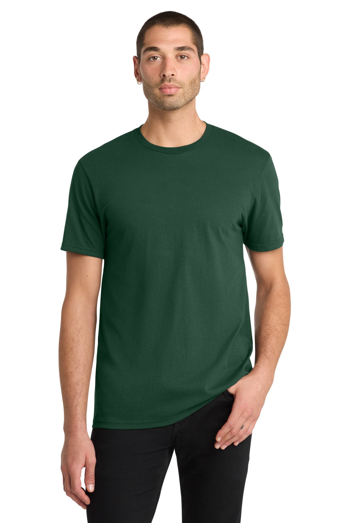 District The Concert Tee DT5000 - Forest Green