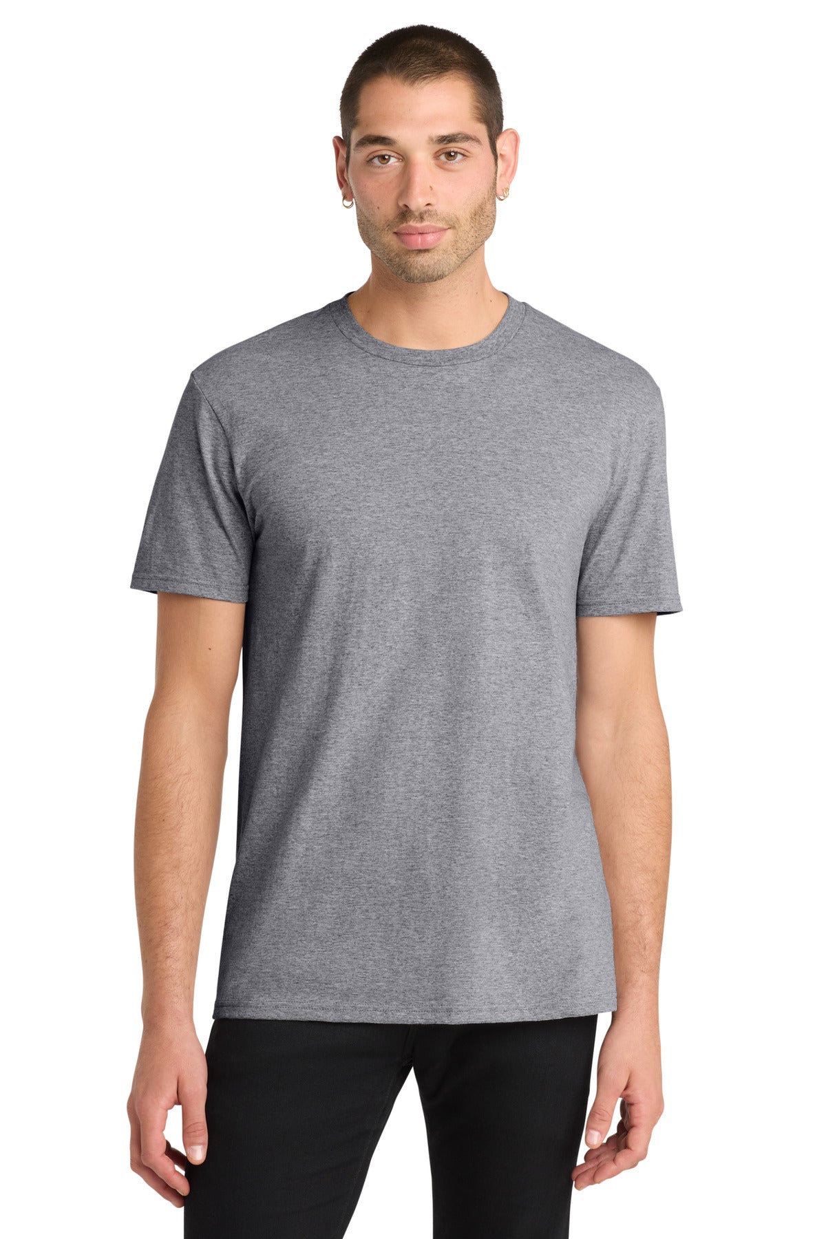 District The Concert Tee DT5000 - Heather Grey