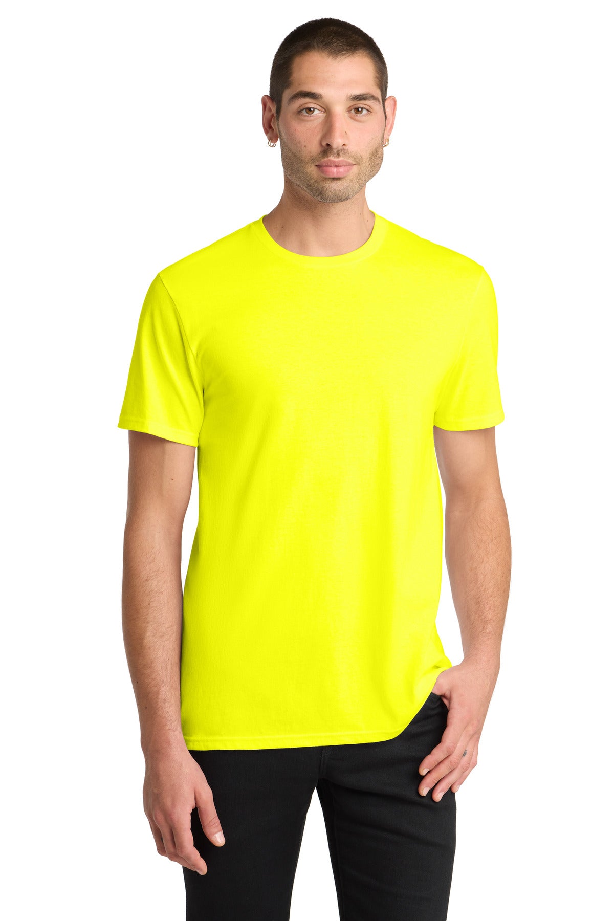 District The Concert Tee DT5000 - Neon Yellow