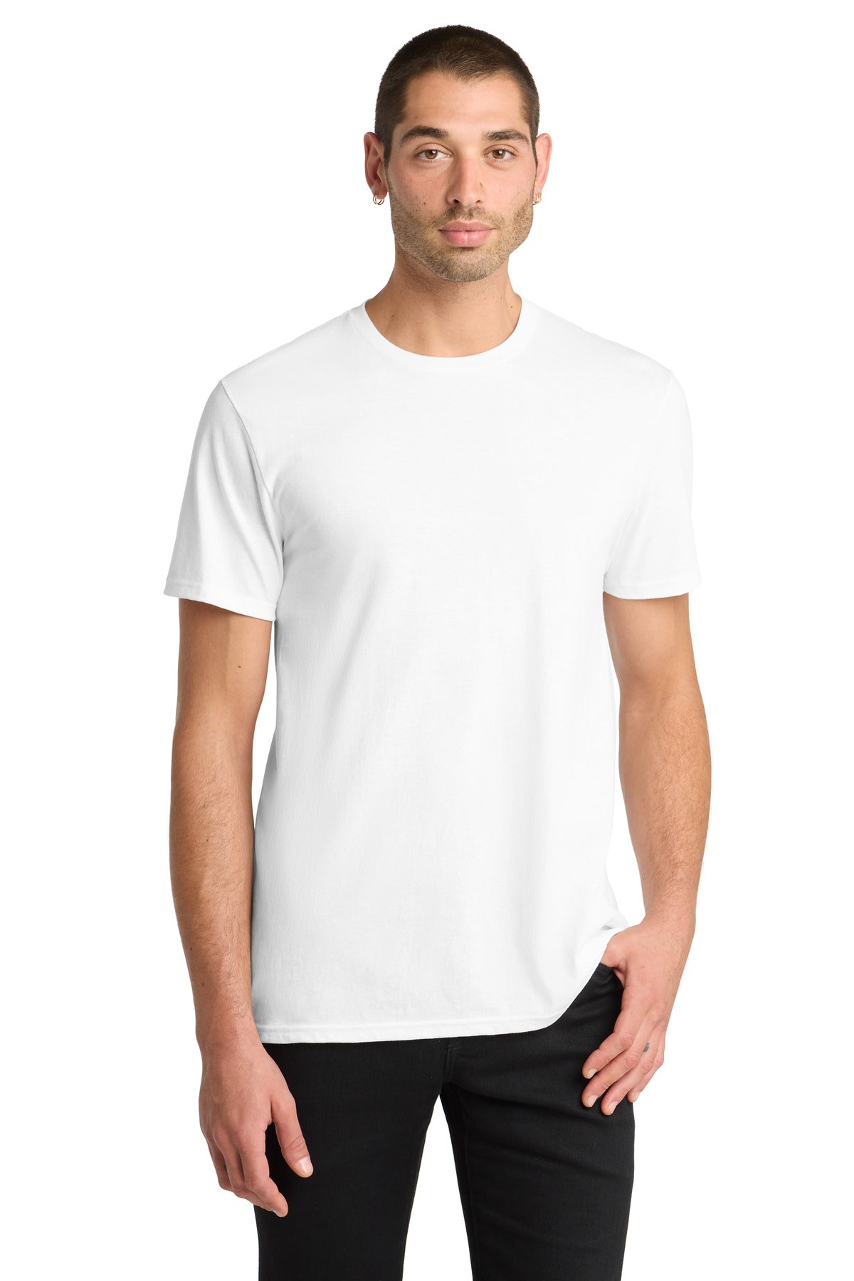 District The Concert Tee DT5000 - White