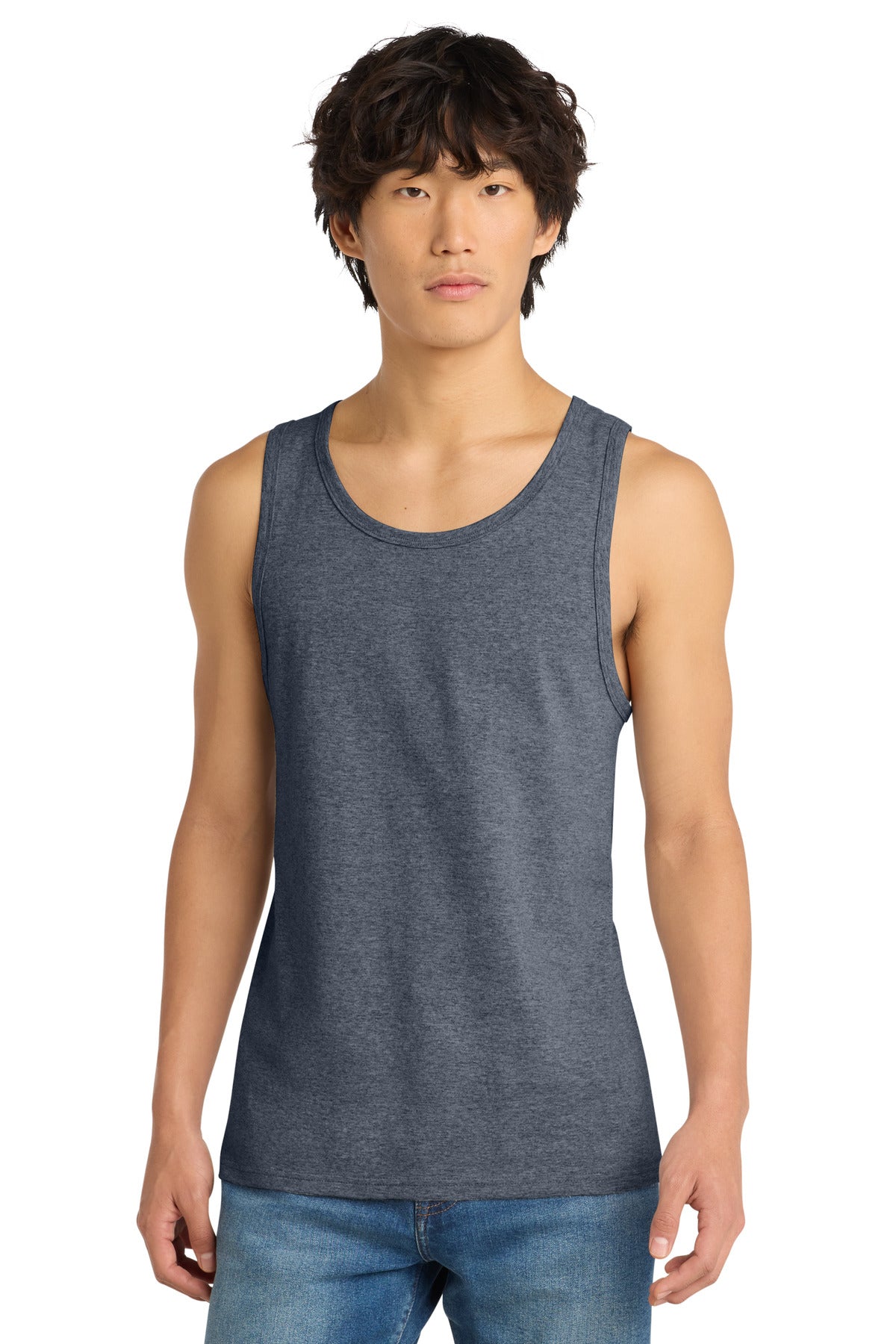 District The Concert Tank. DT5300 - Heathered Navy