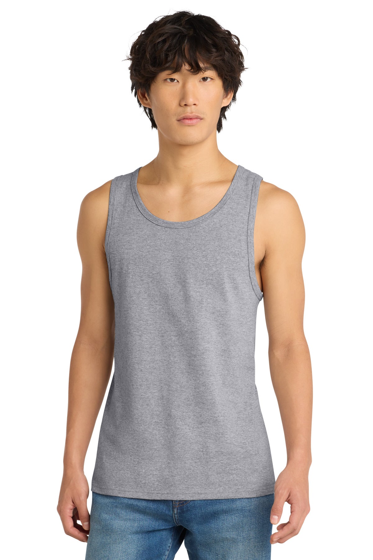 District The Concert Tank. DT5300 - Heather Grey
