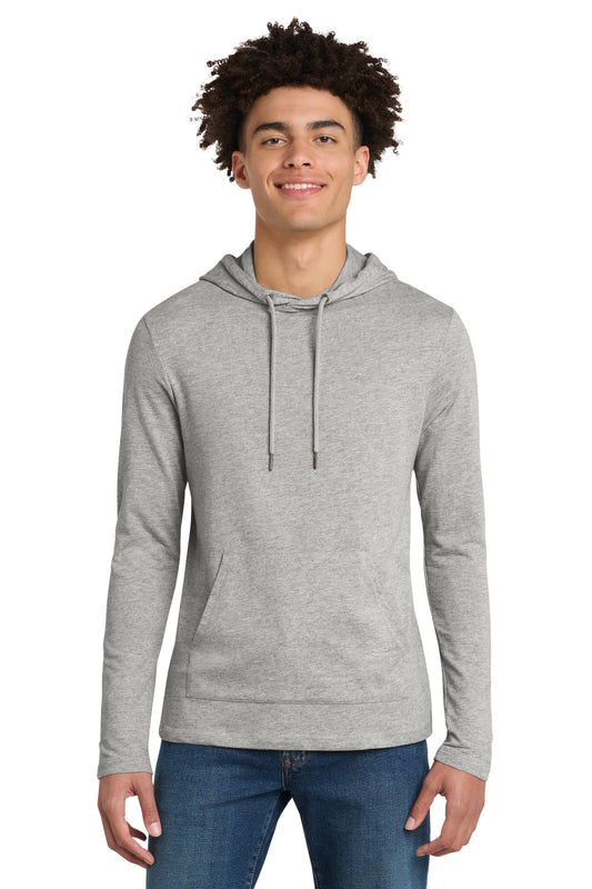 District  Featherweight French Terry  Hoodie DT571 - Light Heather Grey