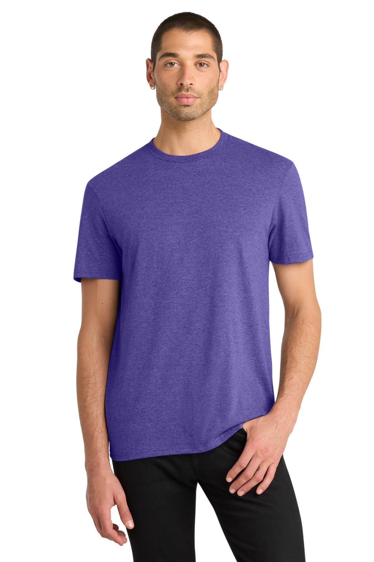 District Very Important Tee. DT6000 - Heathered Purple