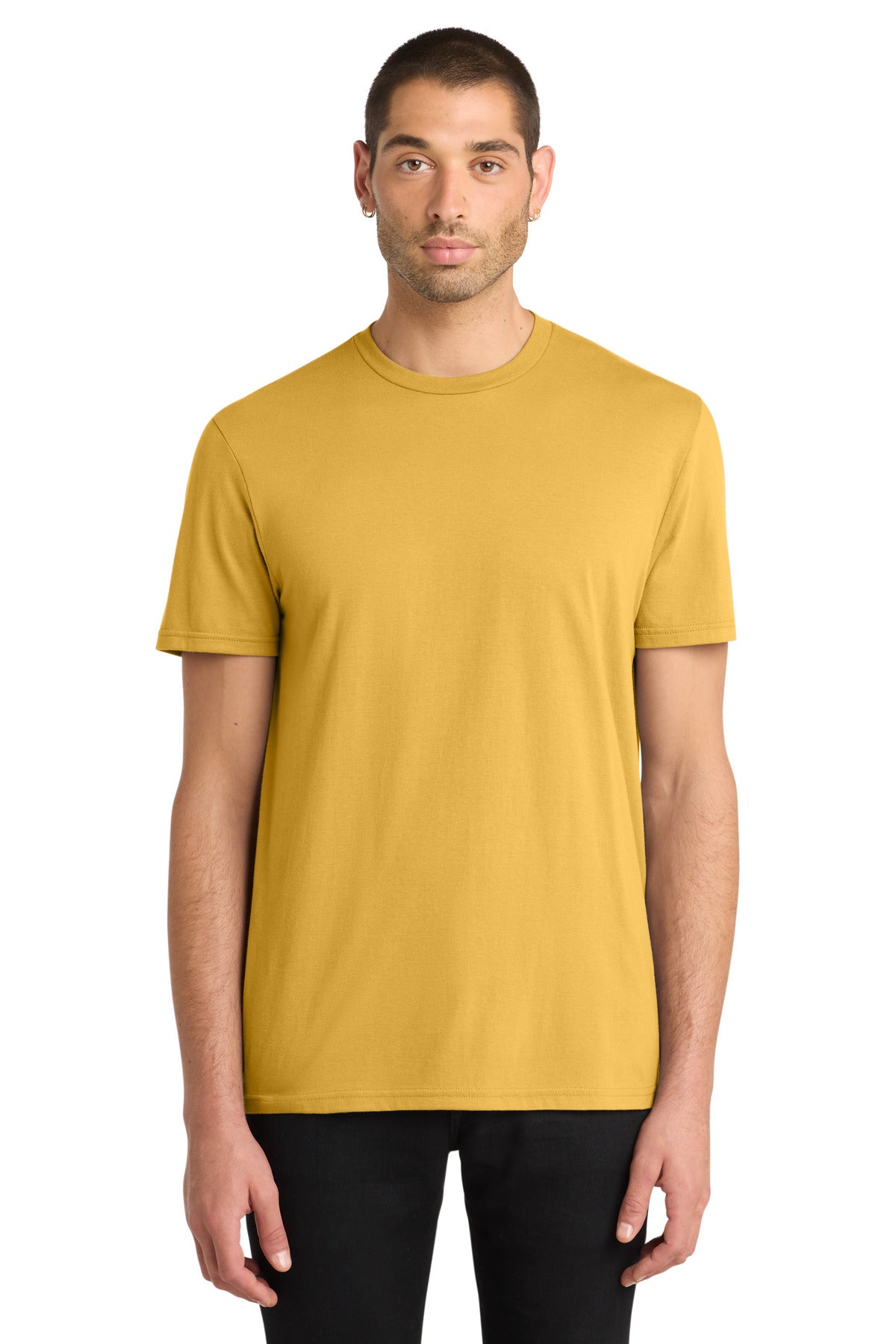 District Very Important Tee. DT6000 - Ochre Yellow