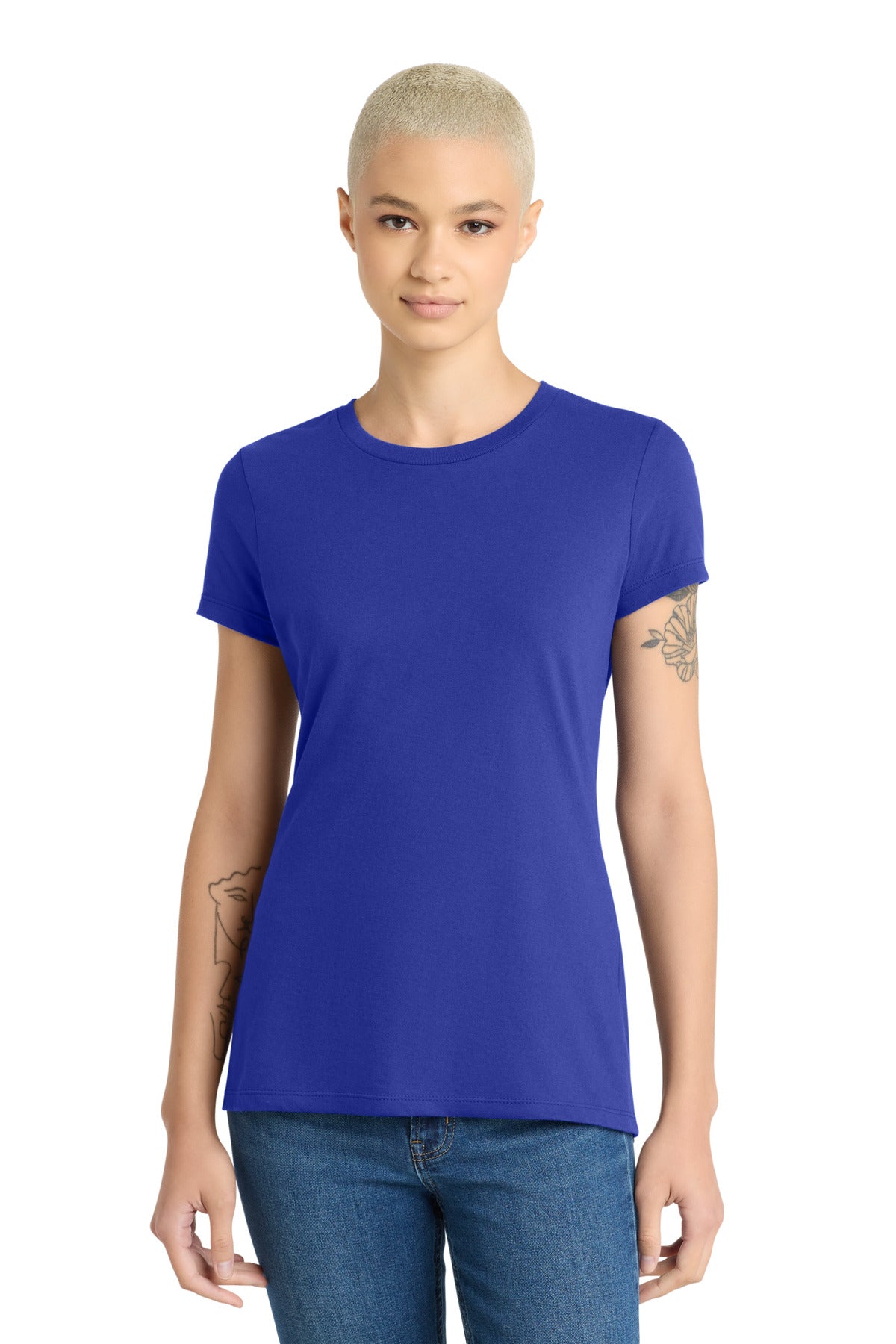 District  Women's Very Important Tee  . DT6002 - Deep Royal
