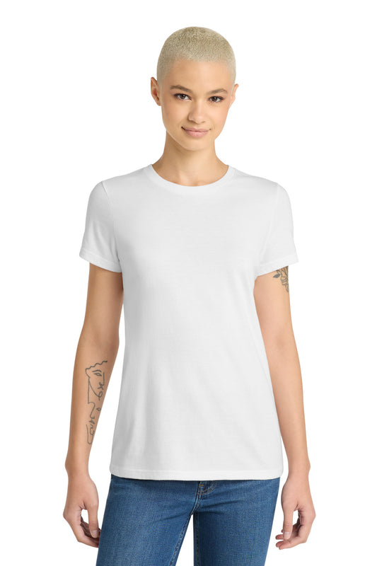 District  Women's Very Important Tee  . DT6002 - White