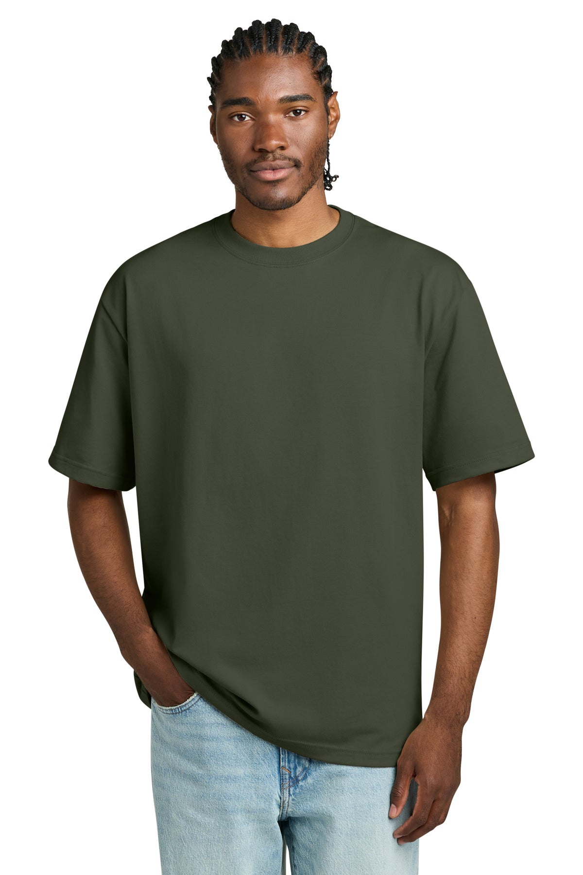 District Heavyweight Very Important Tee DT6065 - Olive