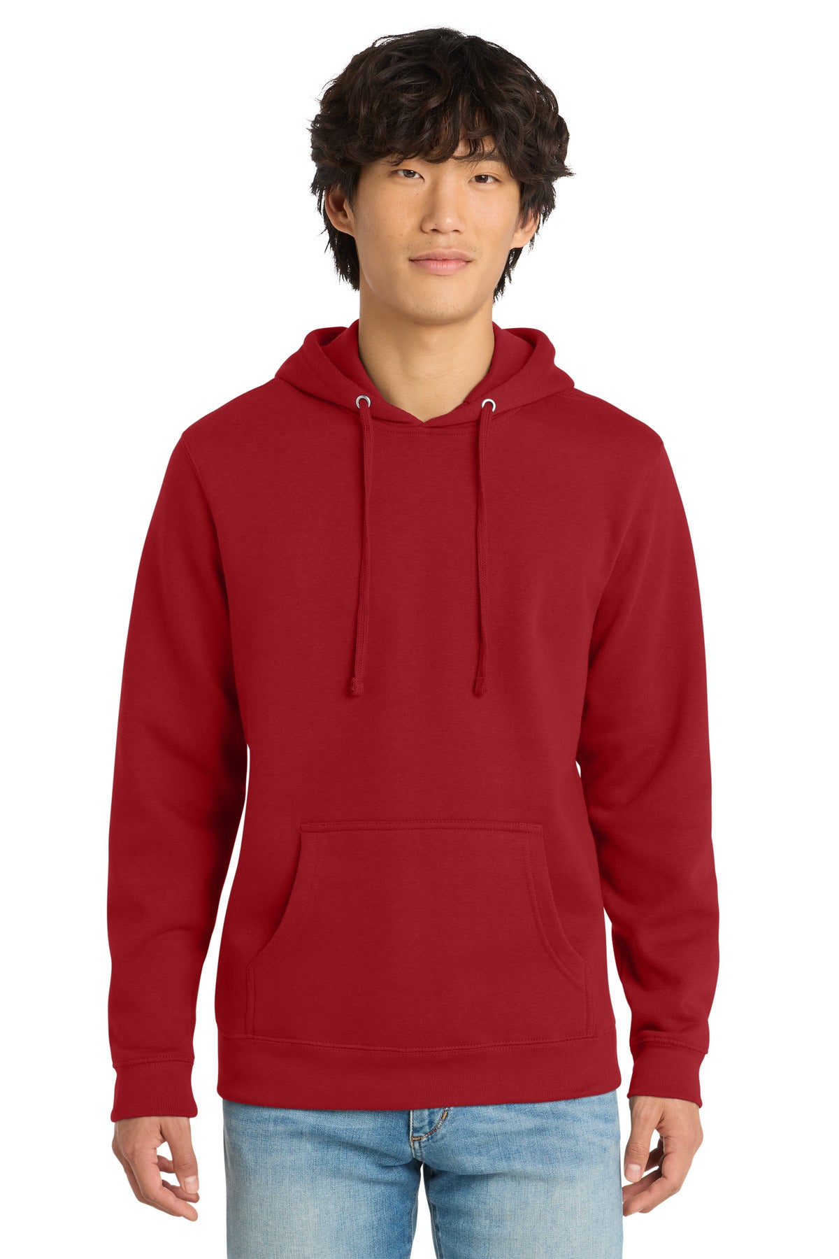 District V.I.T.Fleece Hoodie DT6100 - Classic Red