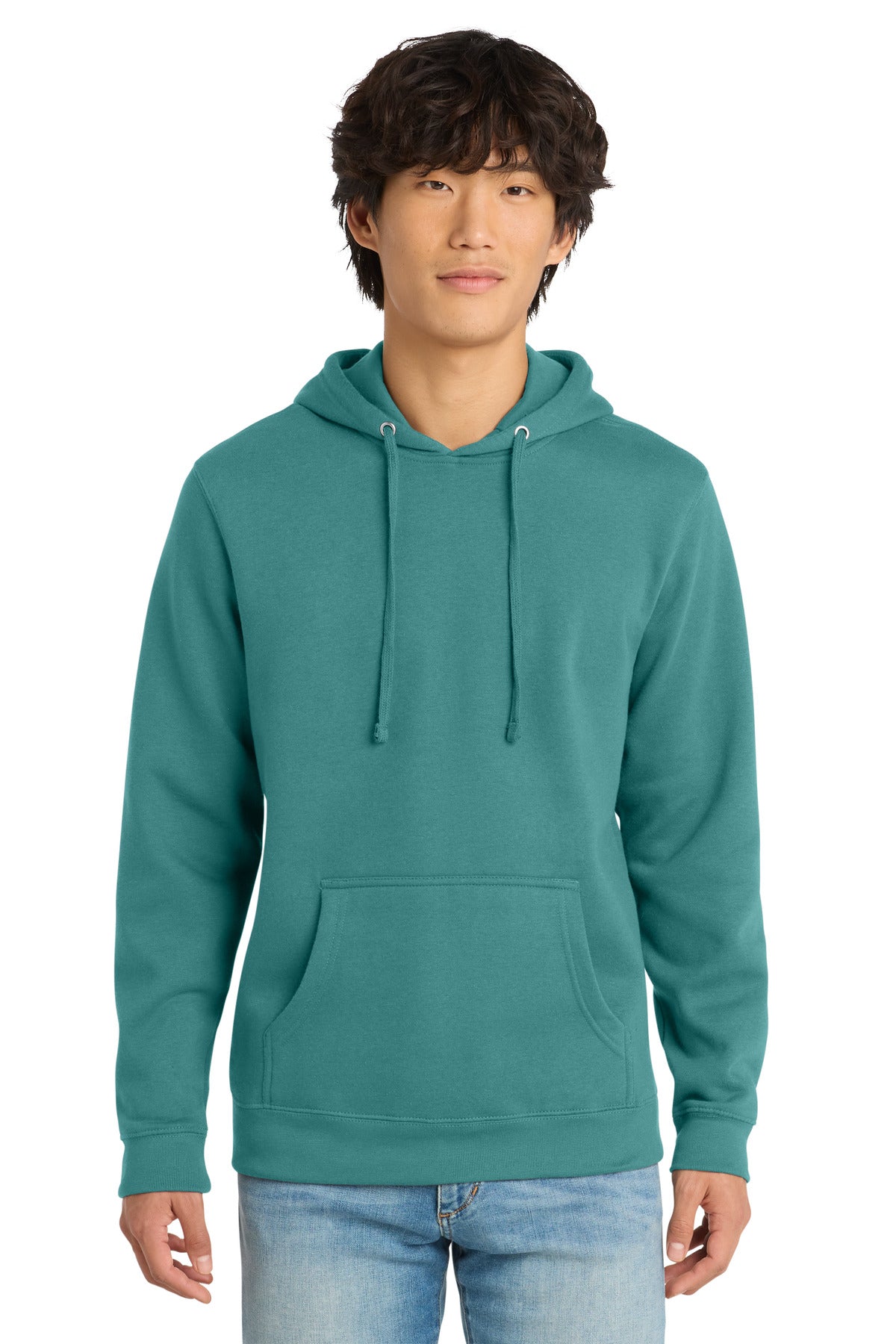 District V.I.T.Fleece Hoodie DT6100 - Eucalyptus Blue