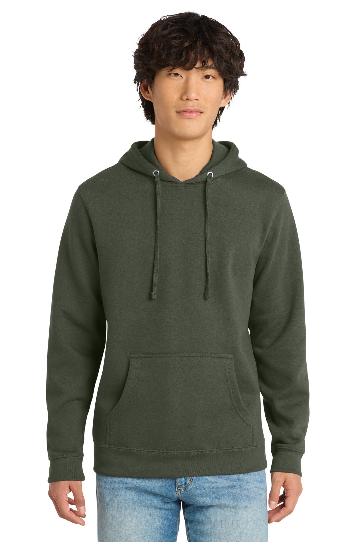 District V.I.T.Fleece Hoodie DT6100 - Olive