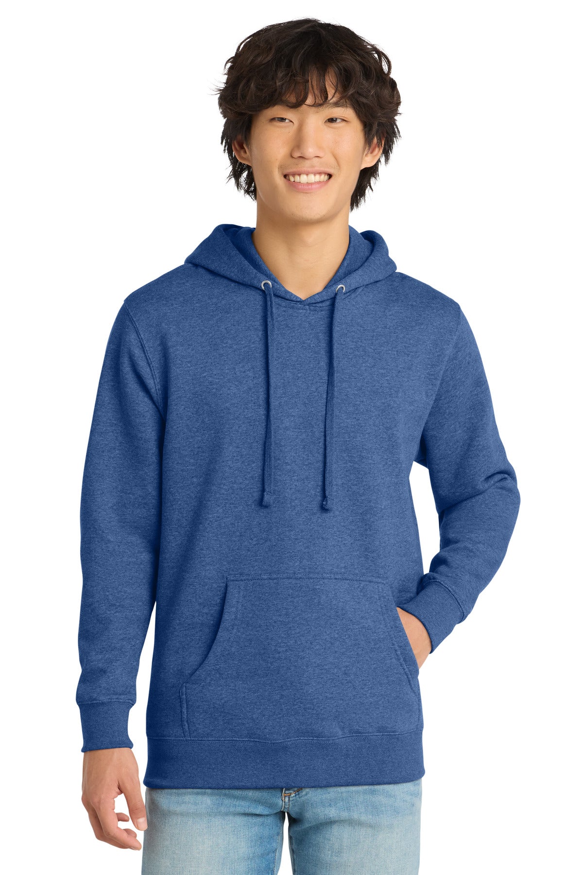 District V.I.T.Fleece Hoodie DT6100 - Royal Frost
