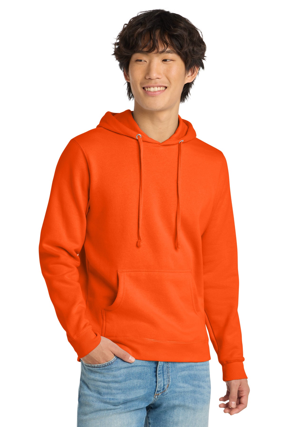 District V.I.T.Fleece Hoodie DT6100 - S. Orange
