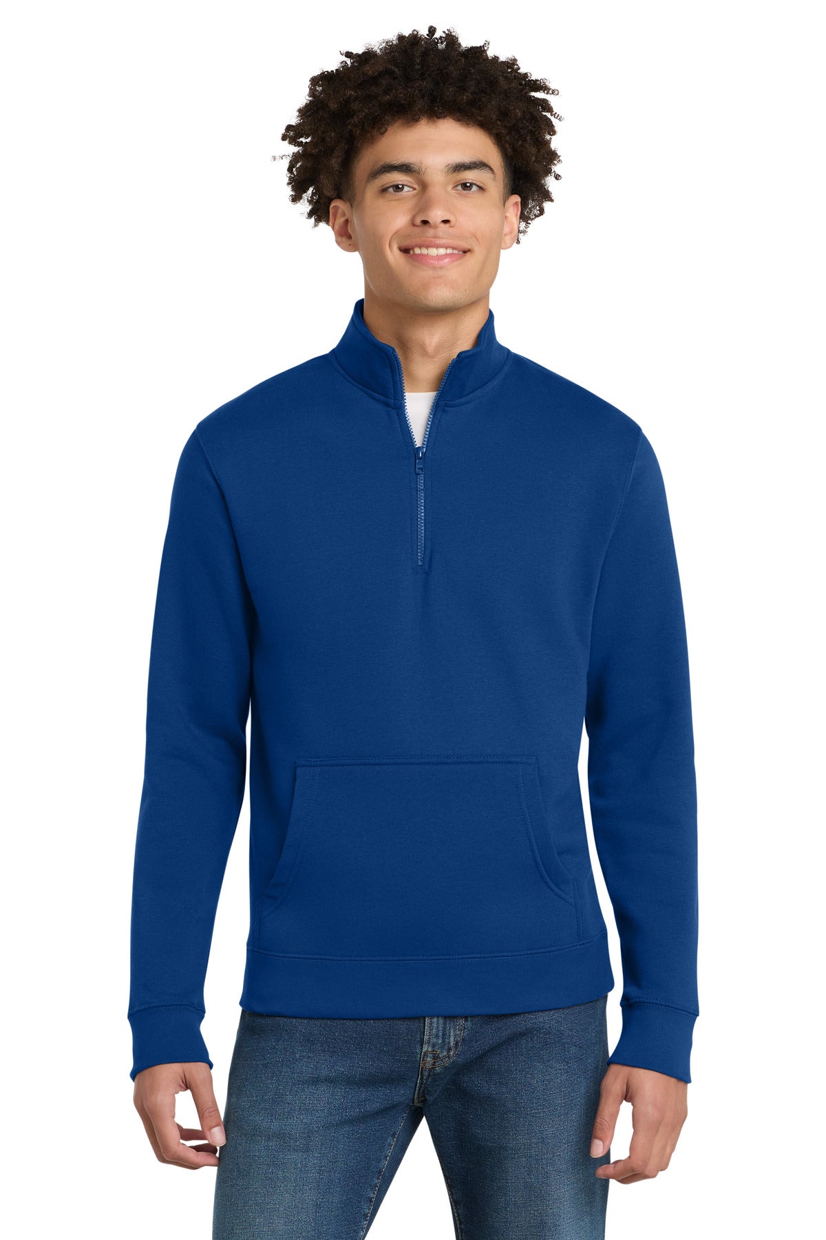 District V.I.T.Fleece 1/4-Zip DT6106 - Deep Royal