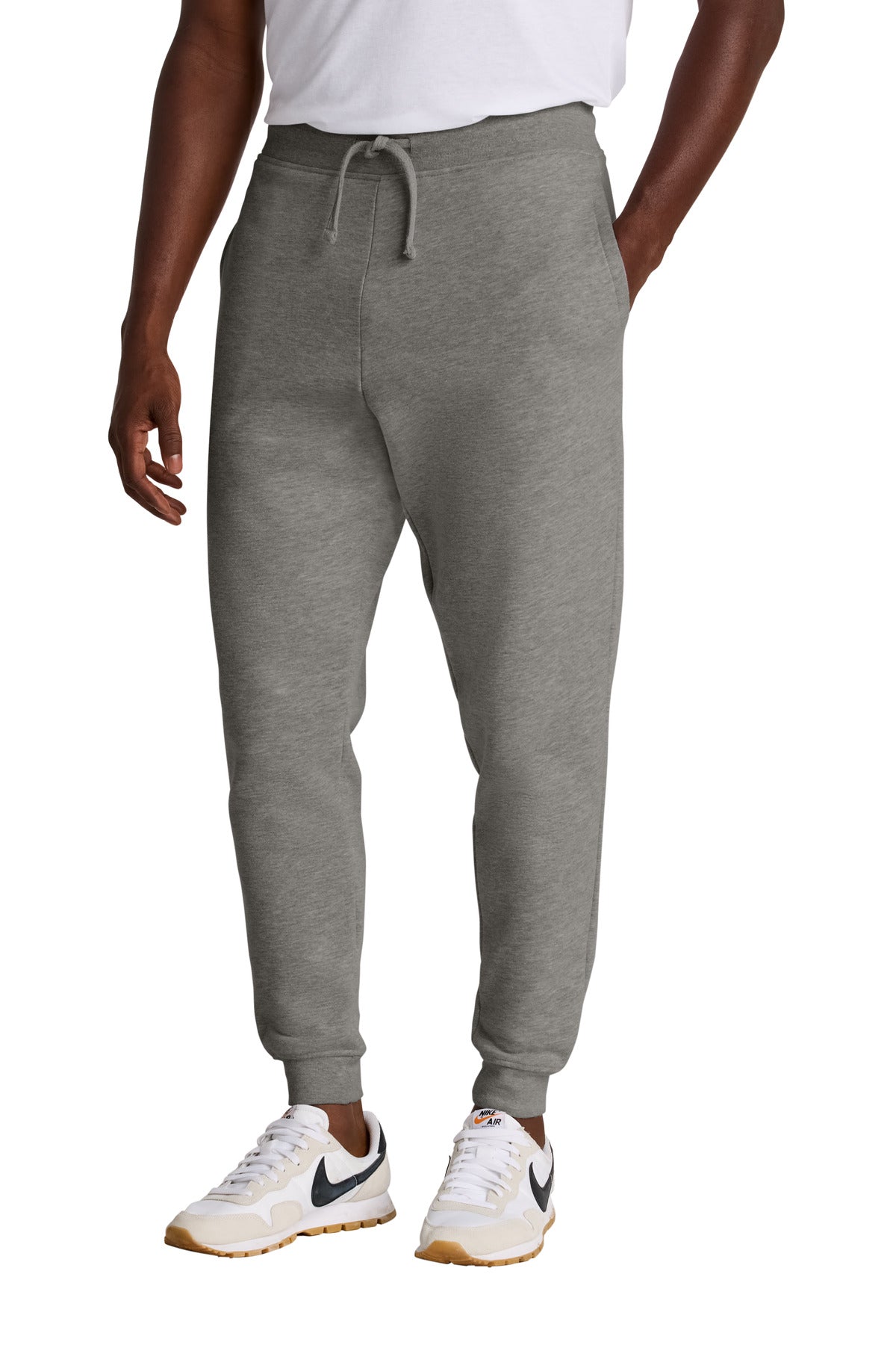 District V.I.T.Fleece Jogger DT6107 - Grey Frost