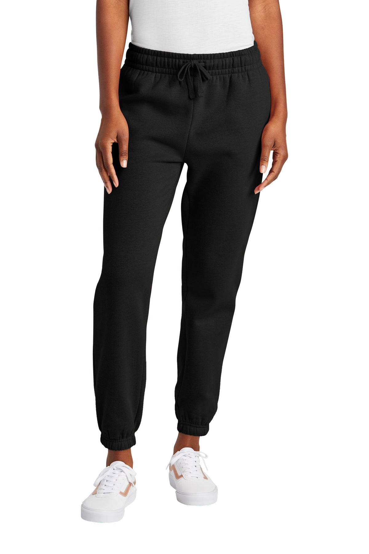 District Women's V.I.T. Fleece Sweatpant DT6110 - Black