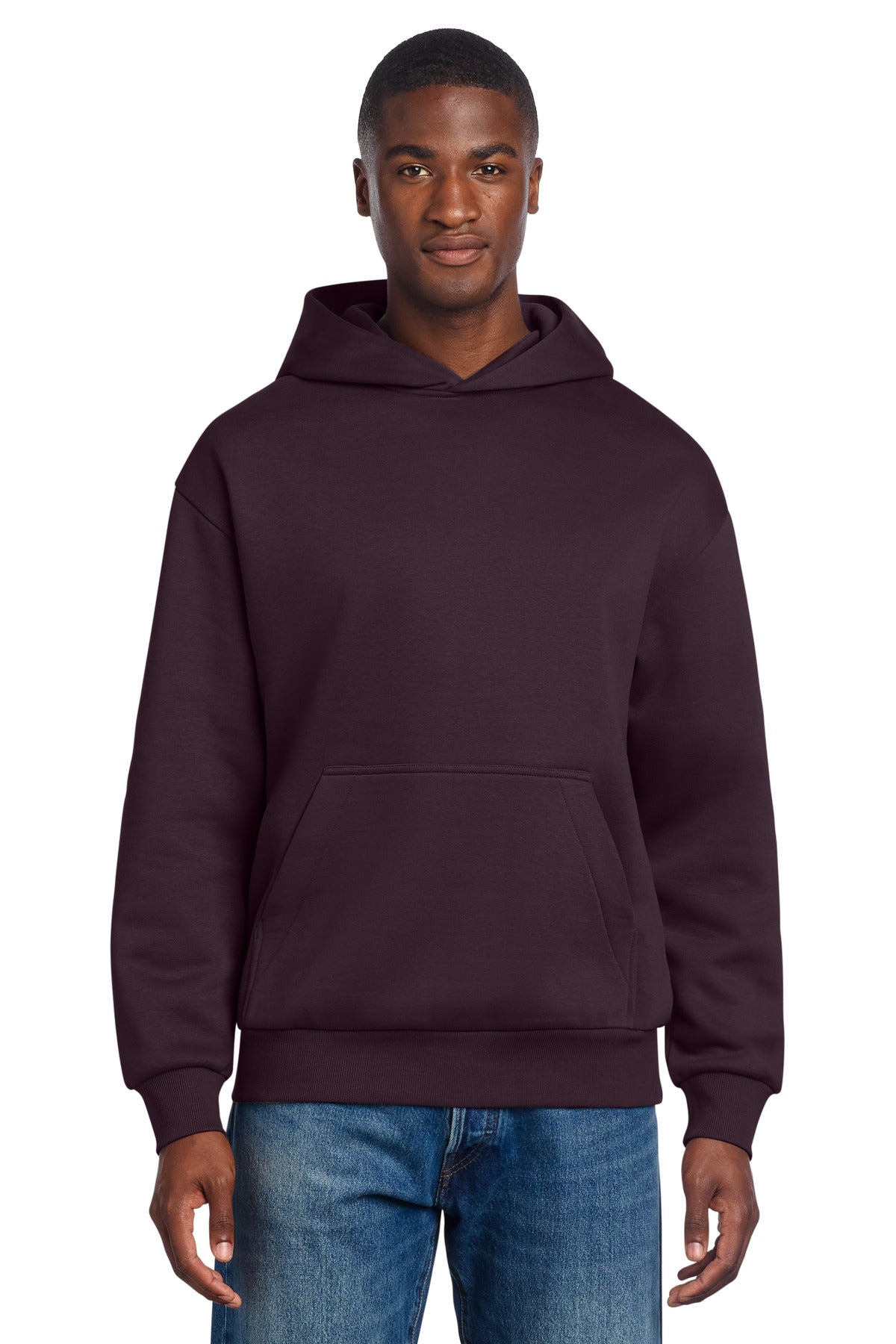 District V.I.T. Heavyweight Fleece Hoodie DT6150 - Bordeaux