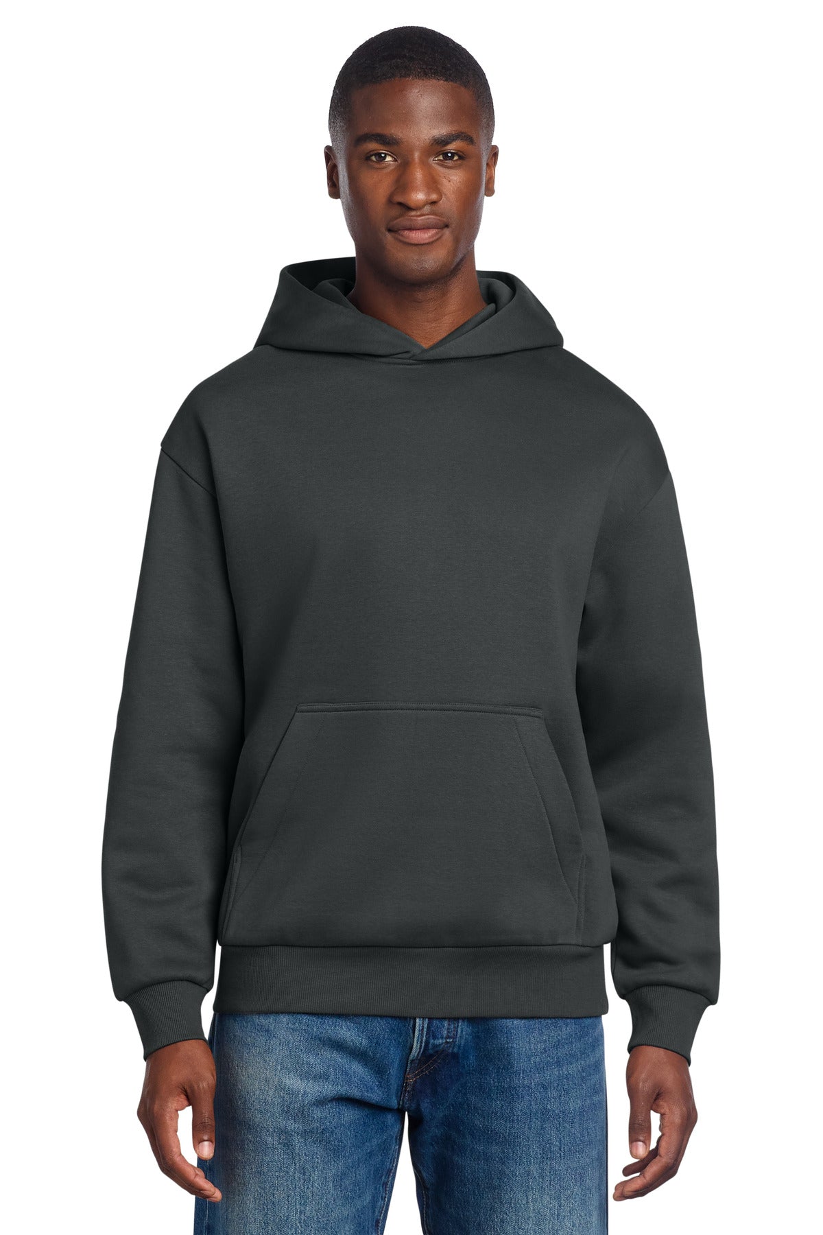 District V.I.T. Heavyweight Fleece Hoodie DT6150 - Charcoal
