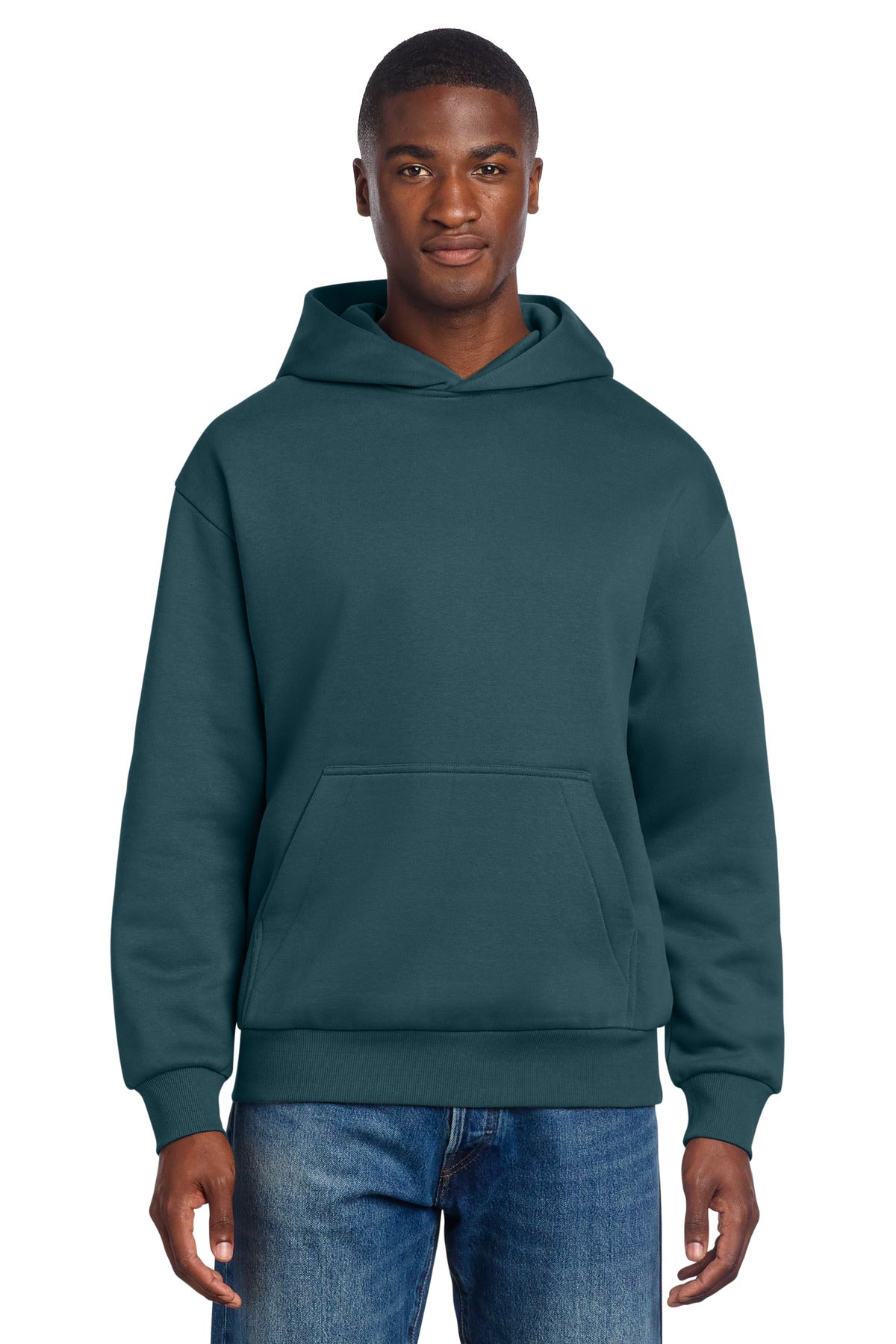 District V.I.T. Heavyweight Fleece Hoodie DT6150 - Deep Cyan
