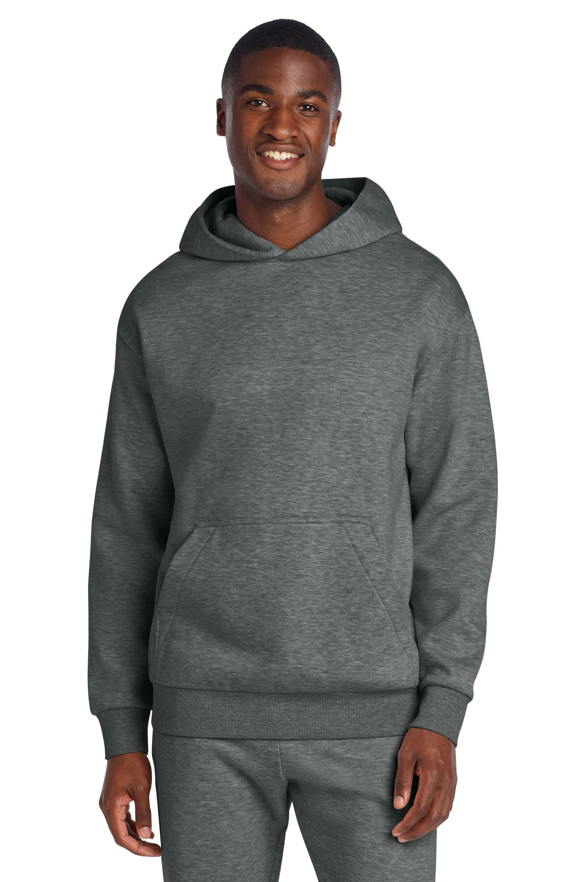 District V.I.T. Heavyweight Fleece Hoodie DT6150 - Grey Frost