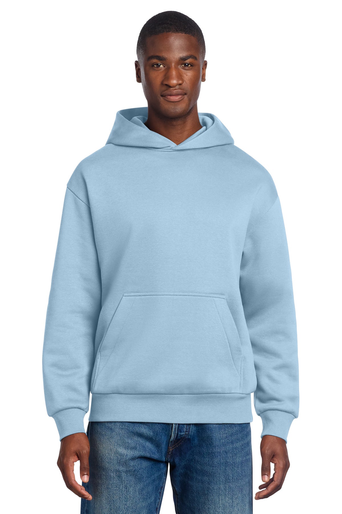 District V.I.T. Heavyweight Fleece Hoodie DT6150 - Ice Blue
