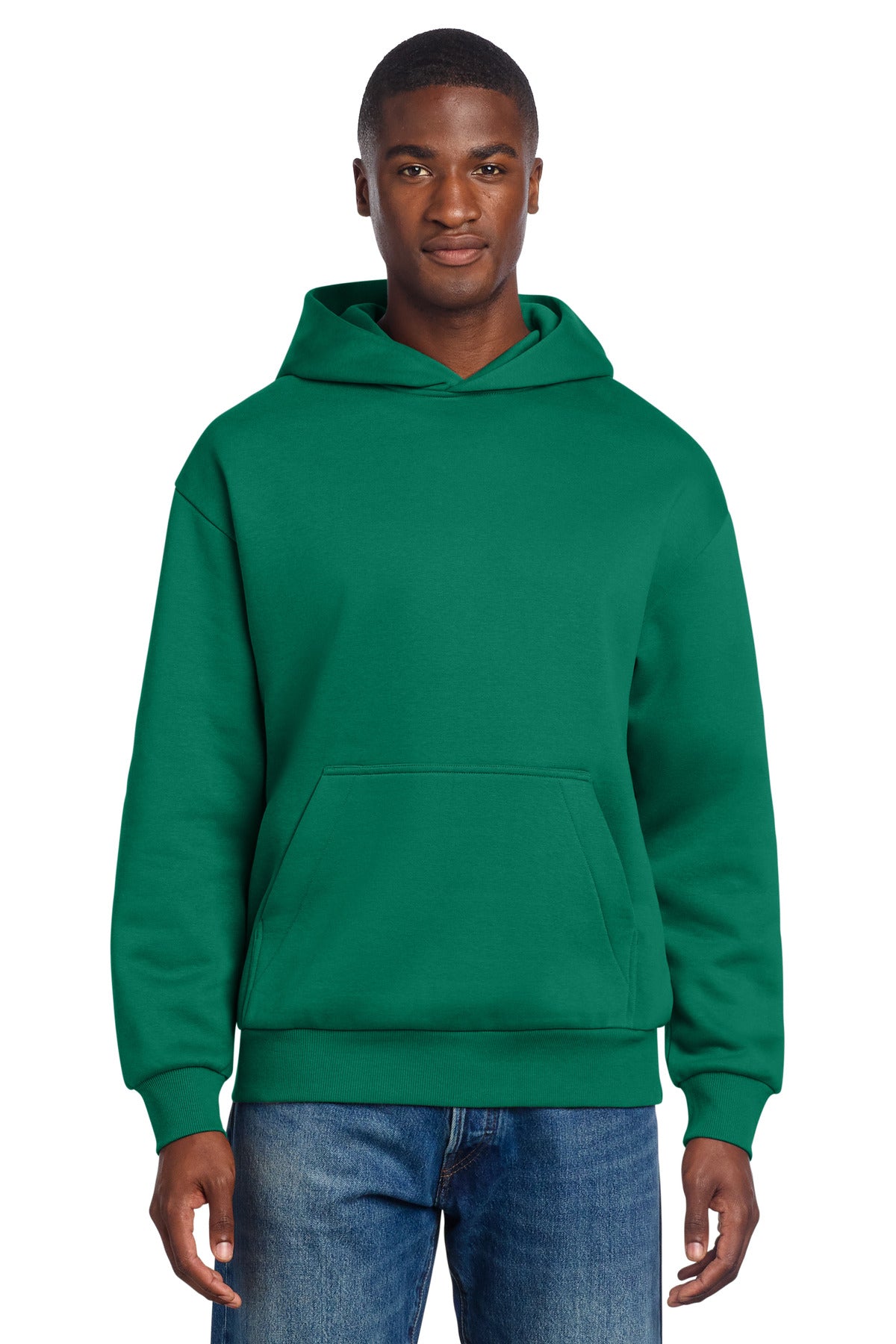 District V.I.T. Heavyweight Fleece Hoodie DT6150 - Jewel Green