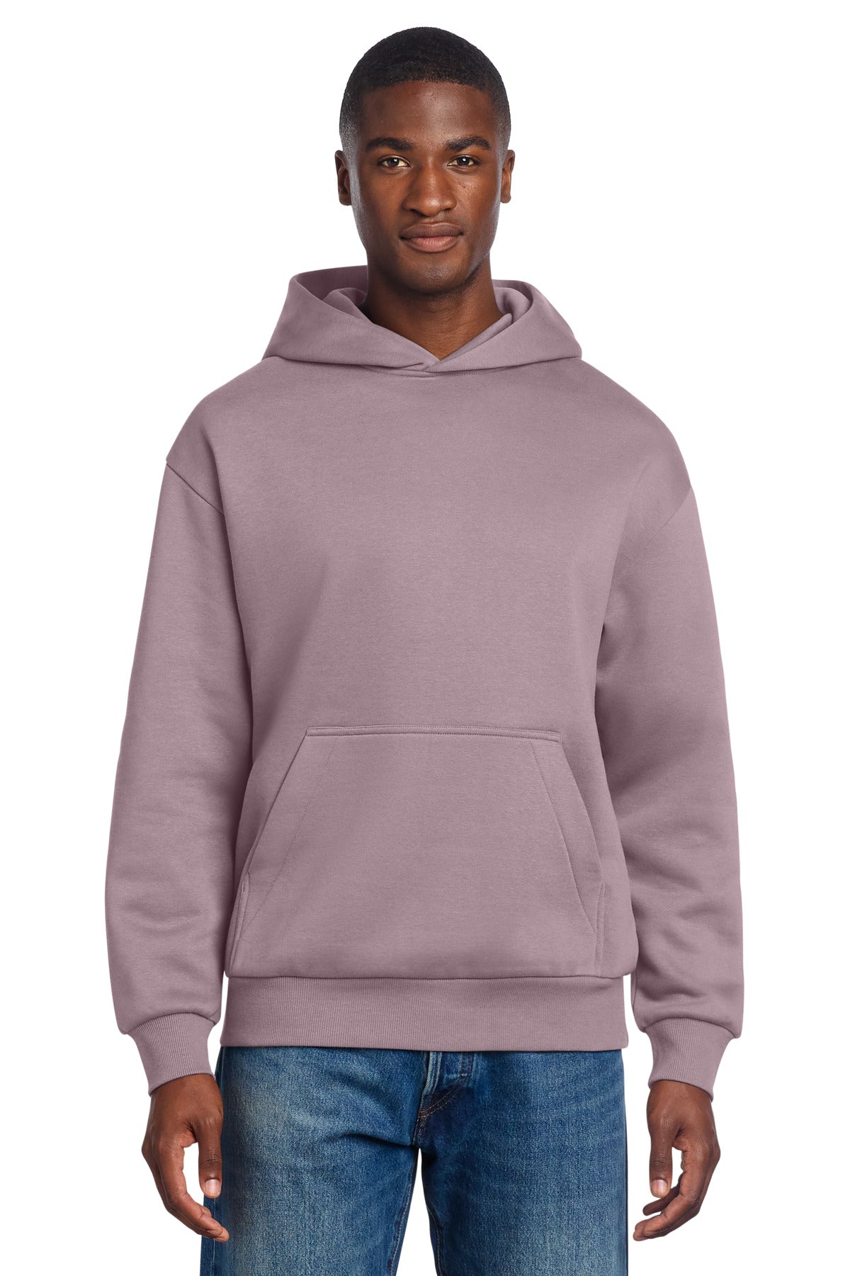 District V.I.T. Heavyweight Fleece Hoodie DT6150 - Smoky Amethyst
