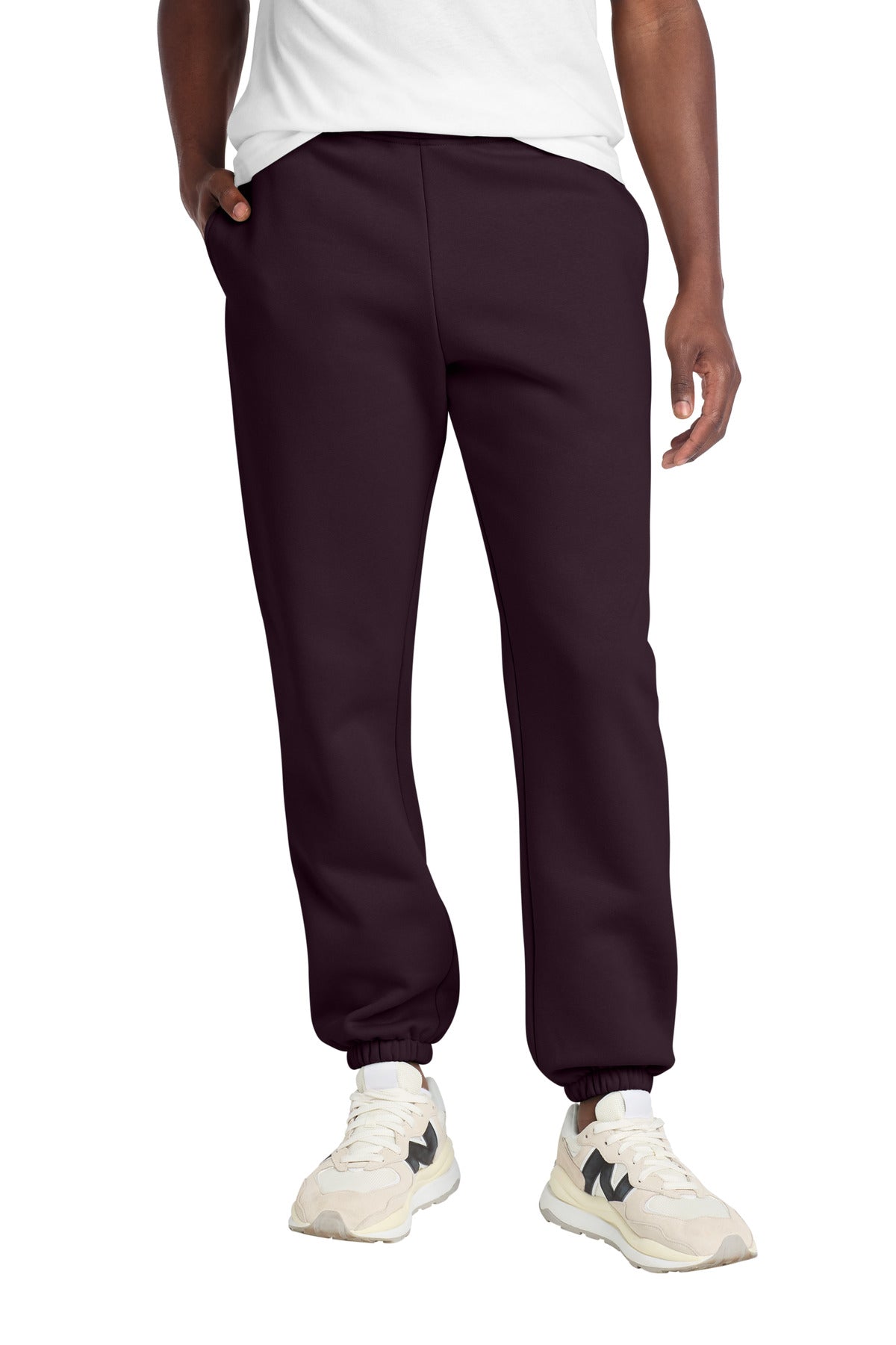 District V.I.T. Heavyweight Fleece Sweatpant DT6162 - Bordeaux