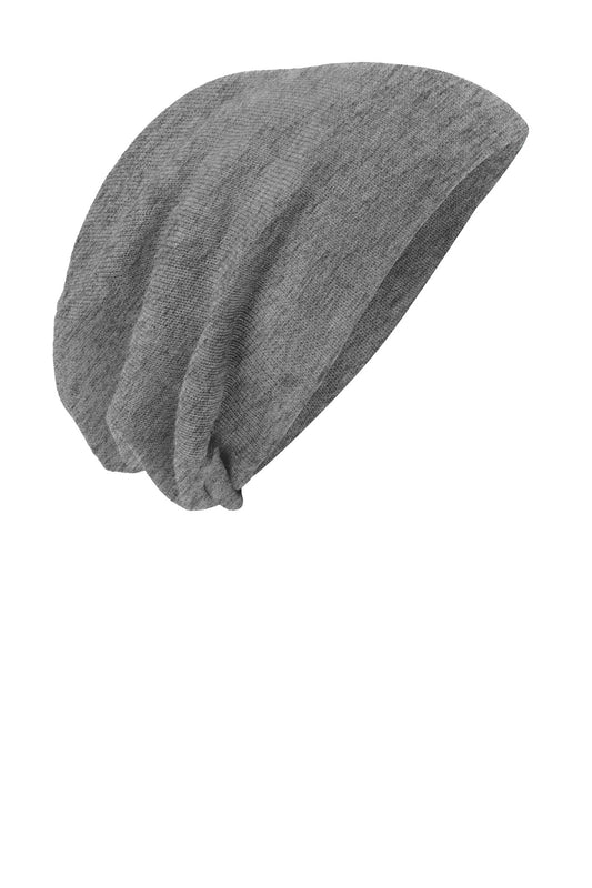 District Slouch Beanie DT618 - Light Grey Heather