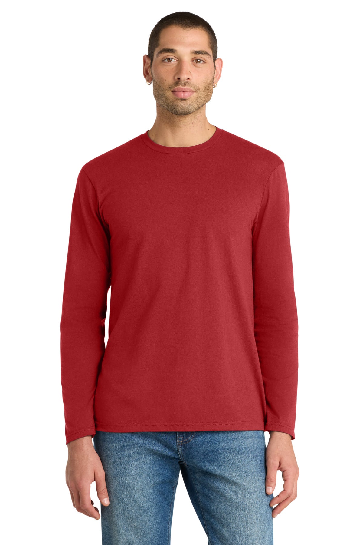 District Very Important Tee Long Sleeve. DT6200 - Classic Red