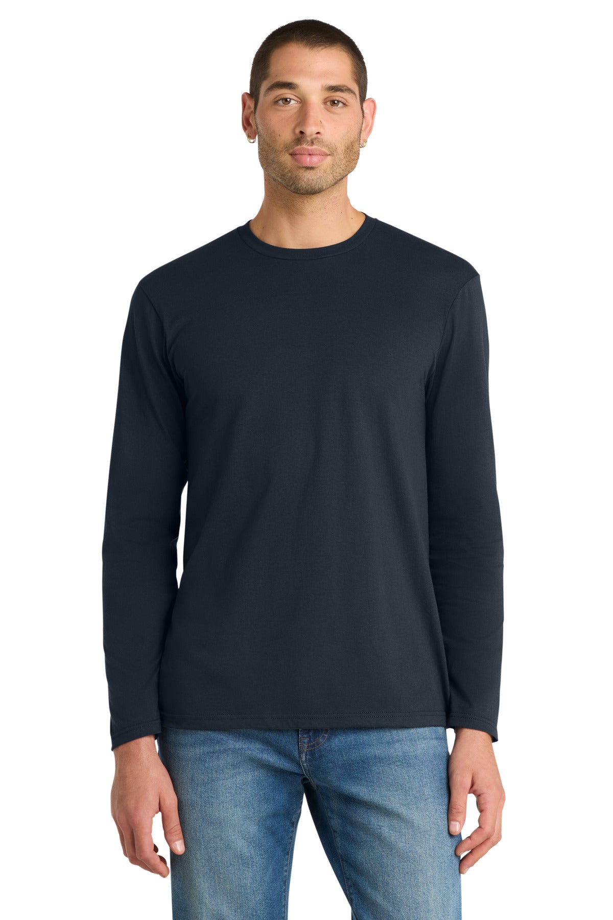 District Very Important Tee Long Sleeve. DT6200 - New Navy